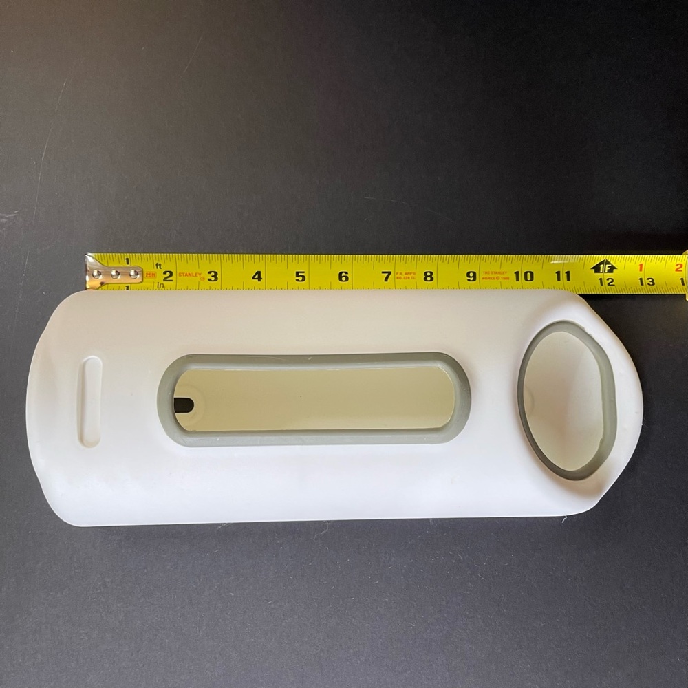 Plastic Bag Saver White with Holes to Hang - Picture 2 of 7